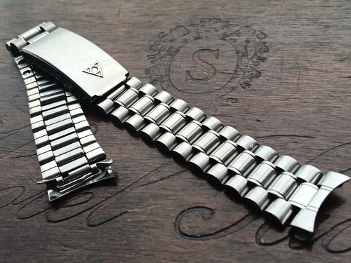Dugena 18mm vintage stahl band - 18mm,