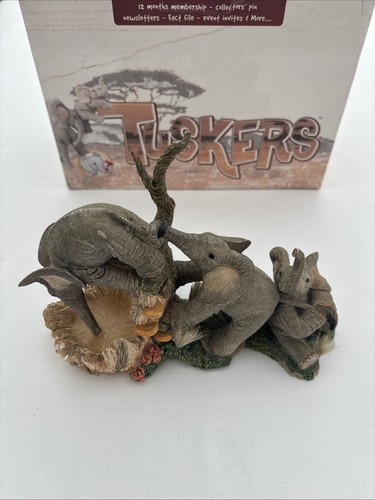 Tuskers elefant ornament - tuskers,