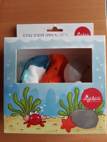 Sigikid fingerpuppen set neu - fingerpuppen,