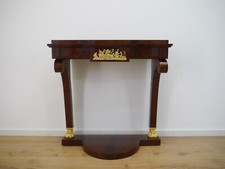  Biedermeier Konsole Anrichte Wandkonsole Pyramiden Mahagoni um1820 restauriert 