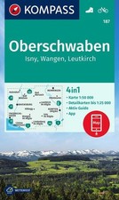 Kompass wanderkarte 187 - kompass,