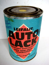 DDR Original Leifalit Autolack Mischgelb Oldtimer Wartburg Trabant Simson Lada