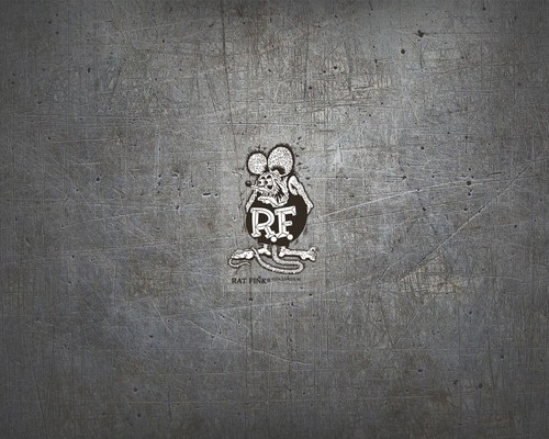 Rat fink original aufkleber - rat, s