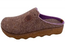 Rohde Damen Clog Filzpantoffel Foggia Beige 6120-17