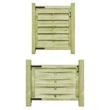 Gartentor Kiefernholz Imprägniert Holztor Zauntor Lattenzaun Pforte Einfahrtstor