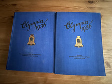 Sammelalben Olympia 1936 Band I und II