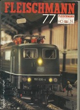 Katalog Fleischmann 1977 Modellbahnen in HO 1:87 Piccolo N 1:160 Auto Rallye