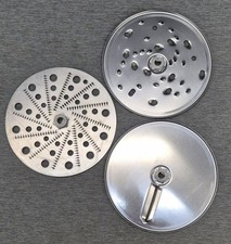 3 Reibescheiben für DDR AKA unifix/polyfix/mulifix Rohkostgerät SCHARF kein RG28