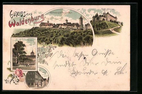 Lithographie waldenburg - lithographie,