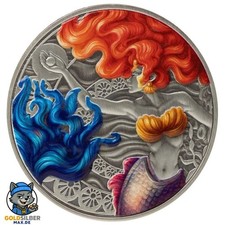 1 Unze Silber Mermaid and