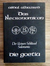 Alhazred - Das Necronomicon / Die Goetia - Handbuch Schwarze Magie - 1980