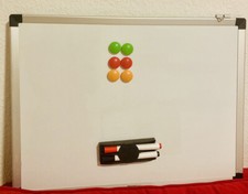 Whiteboard mit Magnete 90x60
