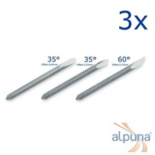 3 Plottermesser 35° Offset