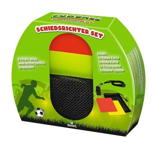 Fußball schiedsrichter set - fußball,