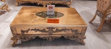 Barock couchtisch goldfarben - barock,