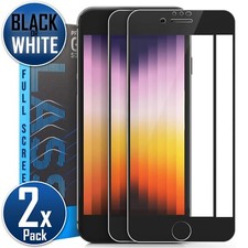 2x Schutzglas für iPhone 8 7 6 6S SE 2022 2020 SE 3 2 Display Folie Panzerfolie