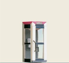 Brawa 5444 Beleuchtete Telekom Telefonzelle Tel H 90 in OVP