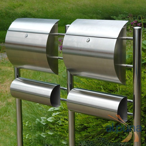 Doppel standbriefkasten 2er - doppel-standbriefkasten,