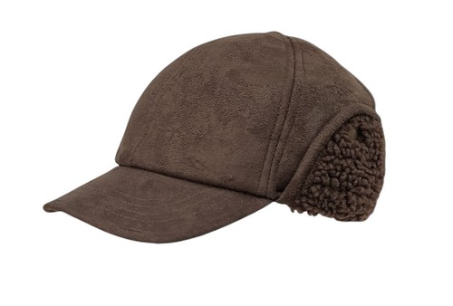 Basecap ohrenklappen braun - ohrenklappen,