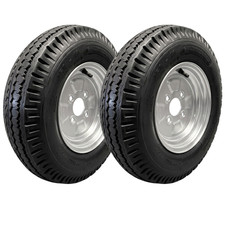 2x Komplettrad 4.50-10