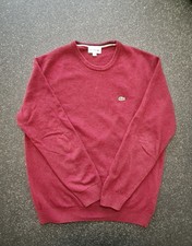 Lacoste Sweater Bordeauxrot