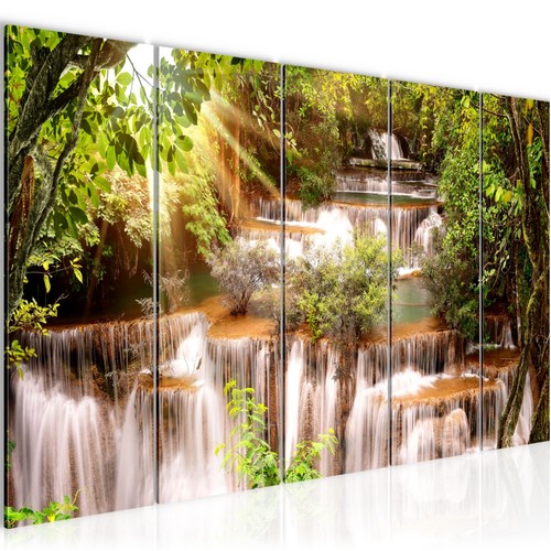 Wandbilder set wasserfall xxl - wandbilder,
