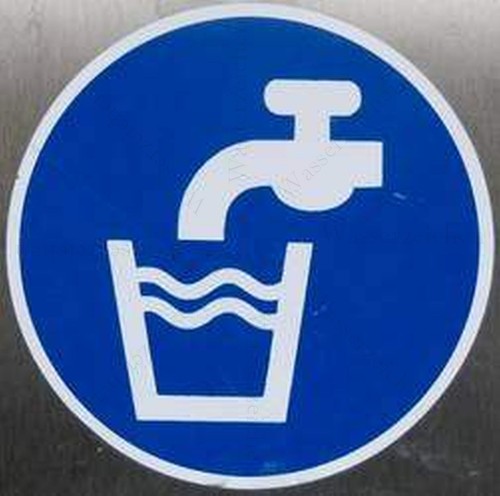 Aufkleber trinkwasser wasser - aufkleber,