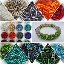 17g/10g Glasstifte Stiftperlen 6mm Fädeln und Basteln von Schmuck Deko FARBWAHL