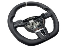 AUSTAUSCH Lenkrad Lederlenkrad Vw TIGUAN 5N Multifunktion Daumen Abgeflacht