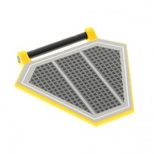 1x Lego Fahne 5x6 gelb