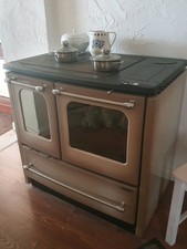 Kaminofen mit Backfach Herdplatte Holzofen