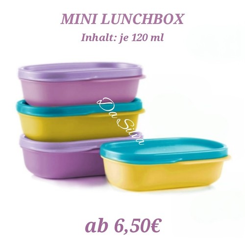 Tupperware mini lunchboxen - tupperware,