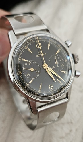 Rare lemania ch27 chronograph - rare,