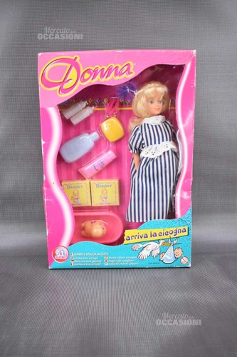 Vintage puppe frau - frau, der