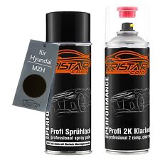 Autolack 2K Spraydosen Set für Hyundai MZH Phantom Black Metallic