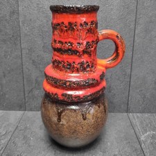 Scheurich Vase 428-26 Fat Lava