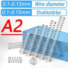 Micro Druckfeder Edelstahl