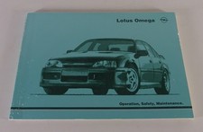 Betriebsanleitung / Owner´s Manual Opel Lotus Omega Stand 06/1990