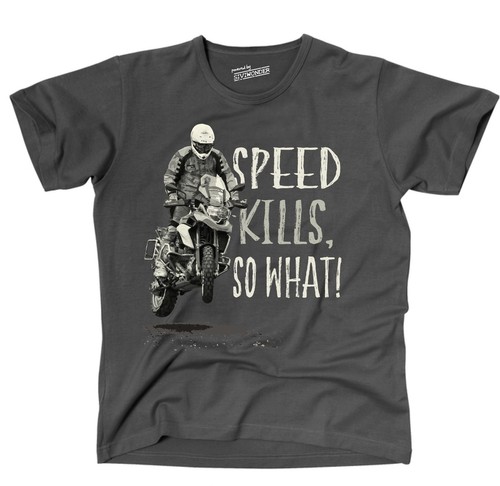 Unisex shirt speed kills - t-shirt, so