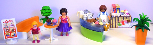 Playmobil cafe eisdiele - playmobil,