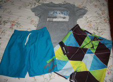 6 Tlg . Paket Benetton Poloshirt Zara Billabong Shirts Shorts Gr. 13-14/ 164