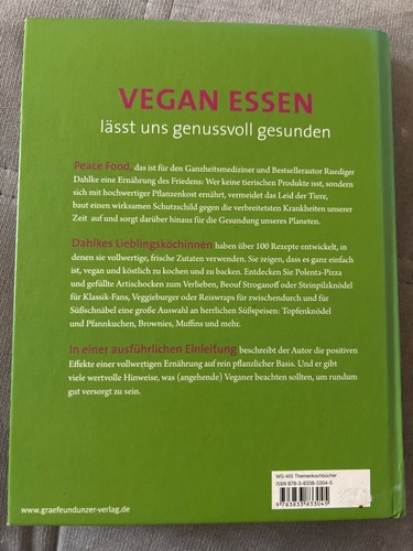 Peace food das vegane - peace,