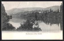 Ansichtskarte New Norfolk, The Derwent 