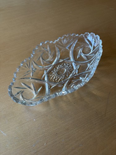 Böhmisches glas schale - glas,