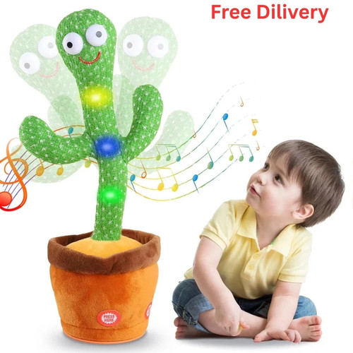 Talking toy dancing - dancing, cactus