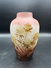 Emile Galle Jugendstil Vase Glas Frankreich Anf. 20. Jh Nancy