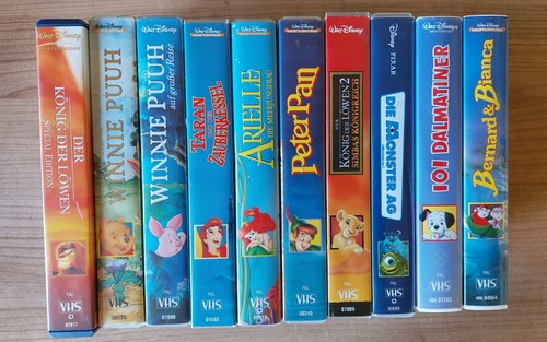 Walt disney vhs - walt,