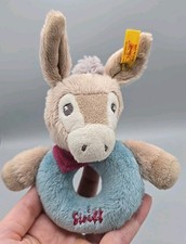 Steiff Greifring Rassel Esel Issy 238635 14cm KF