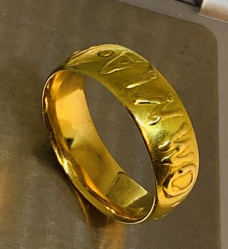 750 gold ritter wahlspruch - 750,