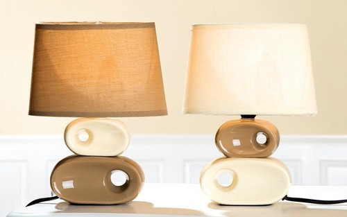 Gilde keramik tischlampe - tischlampe, lupo